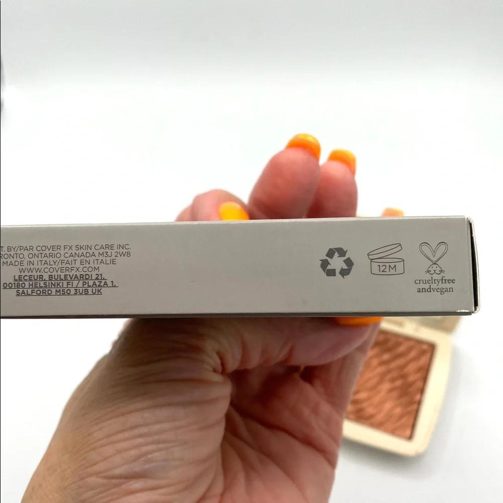 Cover FX | Monochromatic Bronzer | Duo Matte & Shimmer – Suntan Bronze BNIB